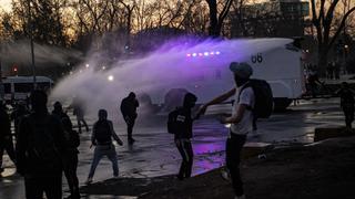 Fuerte despliegue policial el cuarto día de protestas estudiantiles en Chile