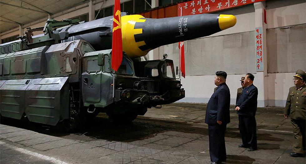 Pionyang respondió a las declaraciones del mandatario acerca de que Corea del Norte no alcanzará con sus misiles balísticos intercontinentales el territorio de USA. (Foto: EFE)