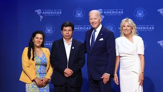 Pedro Castillo fue recibido por el mandatario de EE.UU., Joe Biden, en Cumbre de las Américas