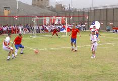 Perú vs. Chile: internos de Lurigancho celebran la previa del partido [FOTOS]