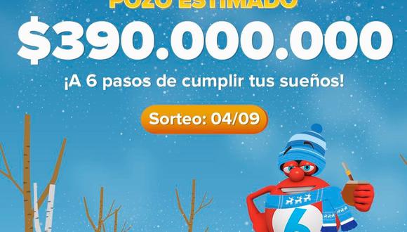 Sorteo Quini 6 del domingo 04 de setiembre: números ganadores de la ‘Lotería de Santa Fe’ (Foto: Twitter/Lotería de Santa Fe).