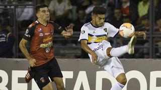 Boca Juniors, en el debut de Zambrano, empató 1-1 frente a Caracas por la Copa Libertadores