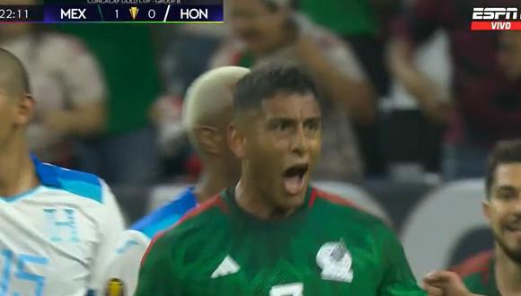 El mediocampista mexicano volvió a poner su nombre en el marcador y le da la victoria a los suyos sobre Honduras.