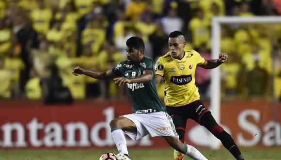 Barcelona de Ecuador derrotó 1-0 a Palmeiras por la Copa Libertadores 2017. (Foto: Agencias)