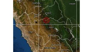 Pasco: sismo de magnitud 4 se reportó en Oxapampa, señaló el IGP