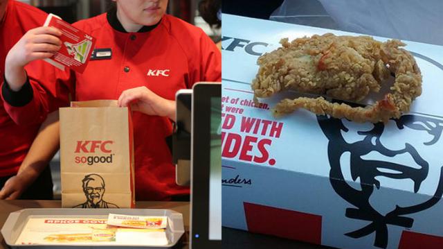 KFC busca a cliente que reclamó por supuesta rata frita - 1