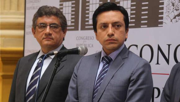 Esta mañana la bancada parlamentaria de Peruanos por el Kambio decidió mantener su nombre y no cambiar su denominación por Contigo, a pesar del pedido de los integrantes del partido político .&nbsp;(Foto: Congreso)