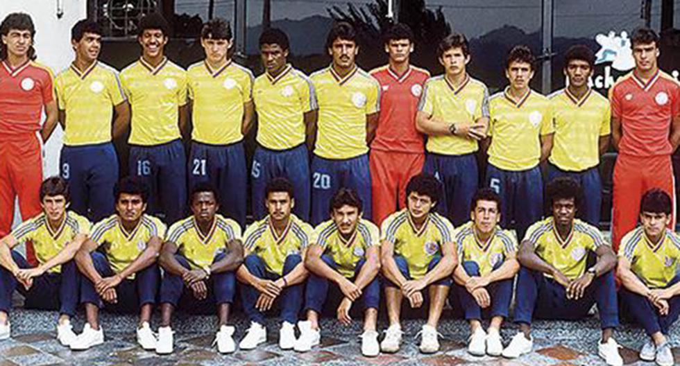 Brillante generación de jugadores de Colombia. (Foto: INTERNET/medios)