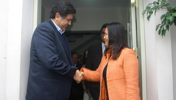 Keiko Fujimori y Alan García han cuestionado al Ministerio Público por las investigaciones que se les sigue, respectivamente, por crimen organizado. (Foto: Archivo El Comercio)