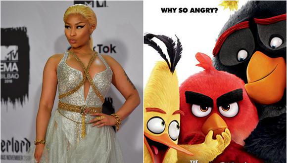 Nicki Minaj estará en "The Angry Birds Movie 2" (Foto: AFP / Sony Pictures)