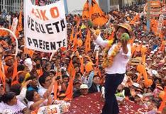 Keiko Fujimori: ¿dónde cerrará su campaña para Elecciones 2016?