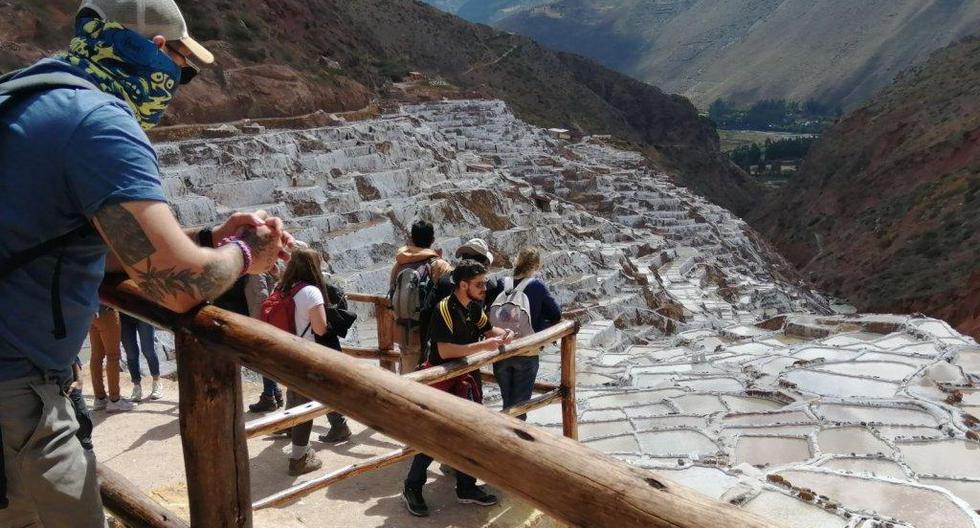 Como se sabe, los visitantes a las Salineras de Maras solo pueden recorrer pasajes y miradores autorizados. (Foto: Andina/ Difusión)
