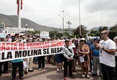 Vecinos de La Molina protestan ante el municipio por presunta alza de los arbitrios