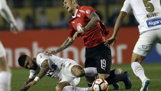 Independiente vs. Santos: partido fue suspendido por incidentes de hinchas brasileños