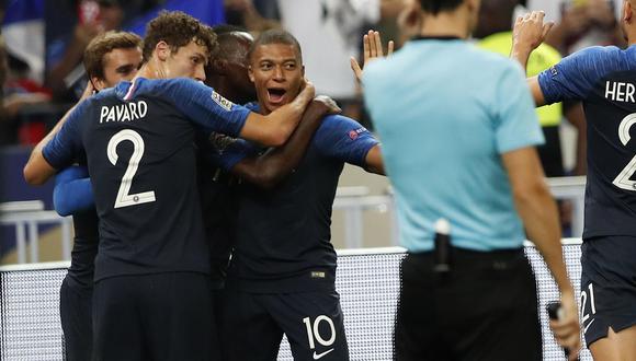 Francia vs. Holanda: por la UEFA Nations League. (Foto: AFP)