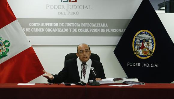 El juez Víctor Zúñiga Urday tomó esta decisión tras revisar los relatos de la Fiscalía | Foto: El Comercio / Joel Alonzo (Archivo)