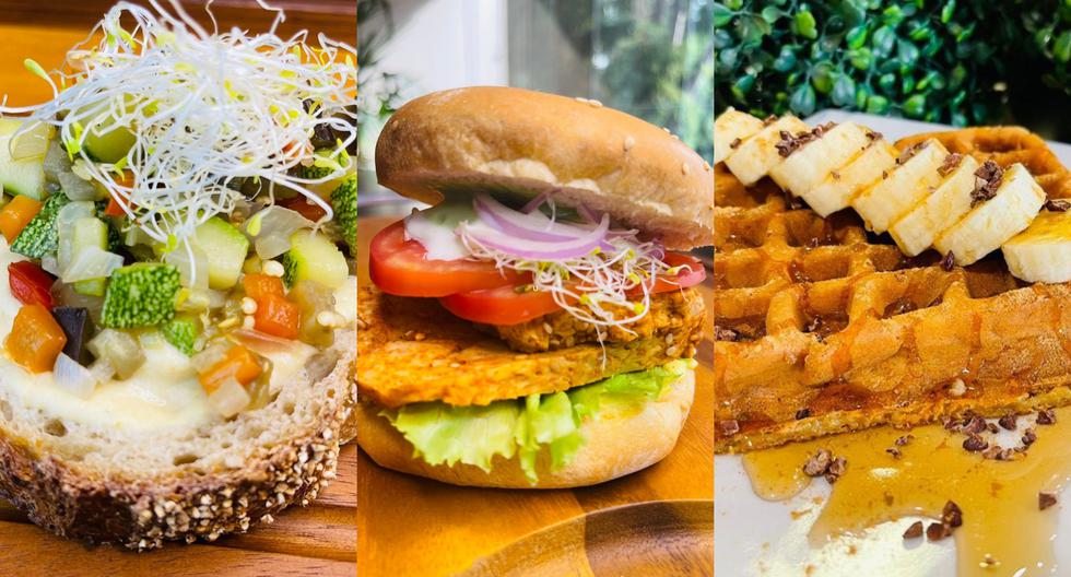 Naturlandia tiene una carta variada: tostones de palta con hummus, hamburguesas saludables, waffles y más.