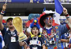 Francia vs. Croacia: la fiesta y el color de los hinchas en la final del Mundial Rusia 2018 [FOTOS]