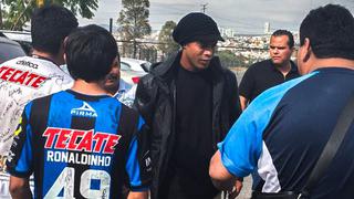 Ronaldinho publicó en Twitter tras regresar al Querétaro