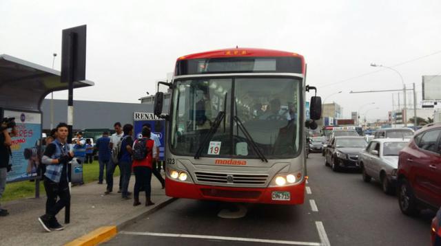 Javier Prado: habilitan 40 buses nuevos por paro en el Callao - 1