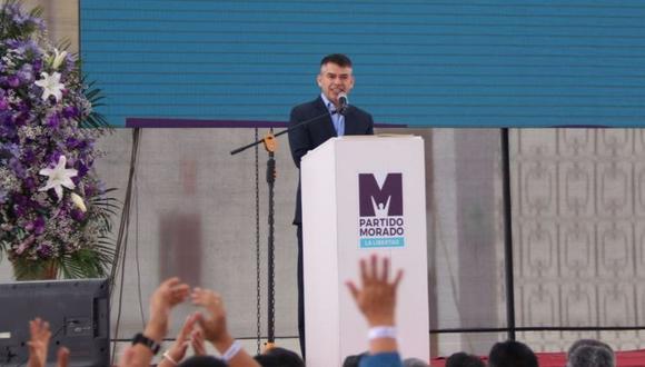El Partido Morado, que encabeza Julio Guzmán, inició su proceso interno rumbo a elegir a precandidatos para las elecciones del 2020. (Foto: Partido Morado)