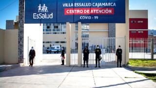 Cajamarca: instalan Villa Essalud y reciben a sus primeros pacientes contagiados con coronavirus