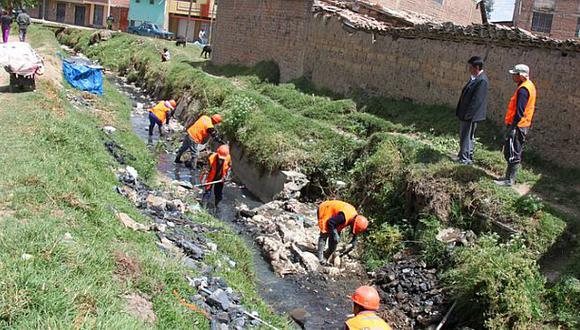 Huancayo: Retiran 15 toneladas de residuos sólidos de ríos