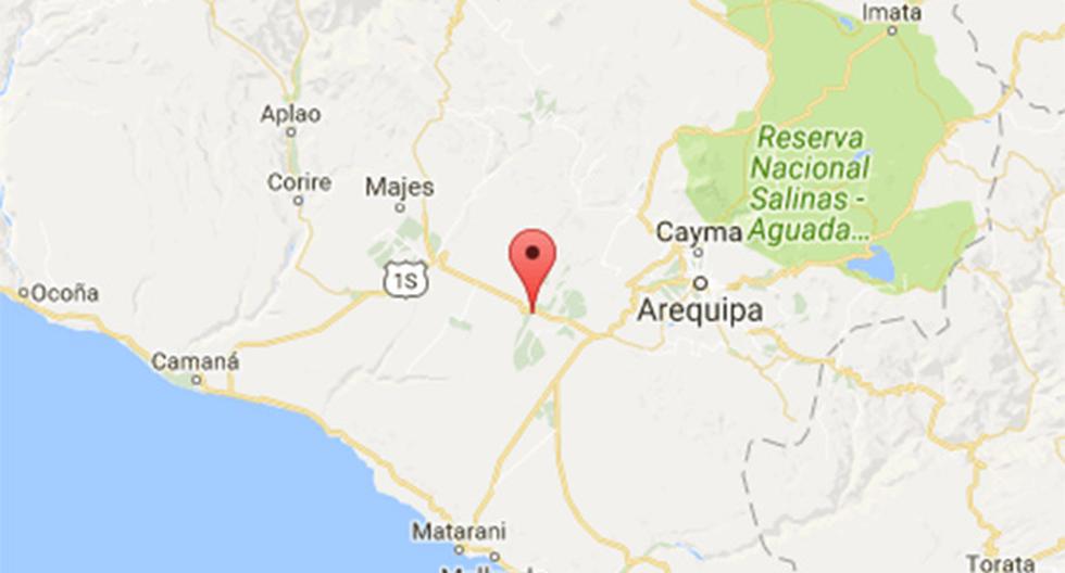 Sismo de 4,1 grados Richter se registró en la región Arequipa sin reportarse daños ni víctimas, informó el IGP. (Foto: IGP)