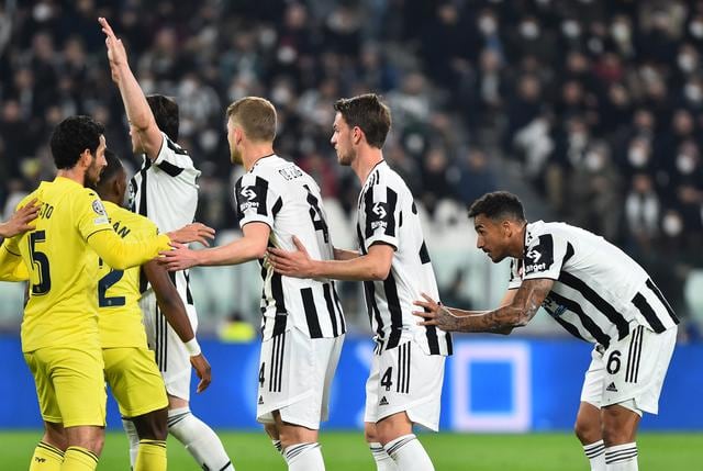 Juventus enfrentó a Villarreal por la Champions League