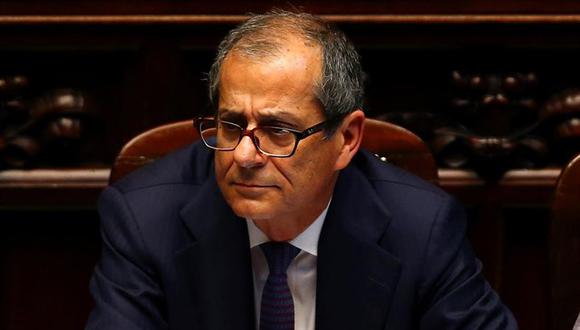 Ministro de Economía de Italia, Giovanni Tria. (Foto: Europa Press)
