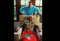 Cristiano Ronaldo agradece el legado y ejemplo de Nelson Mandela