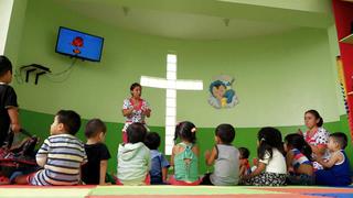 Las guarderías infantiles de los más necesitados en El Agustino