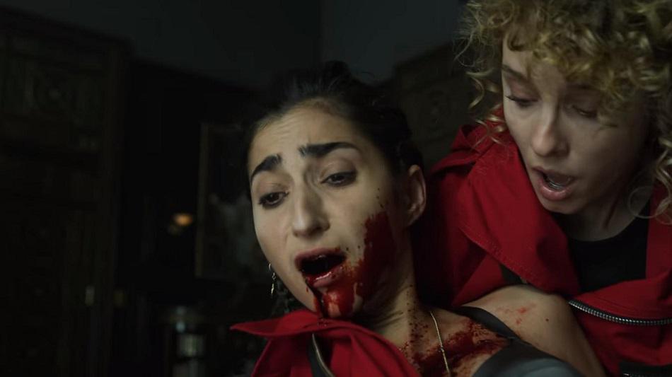 Nairobi recibió un disparo al final de la tercera temporada de "La casa de papel" ¿sobrevivirá? (Foto: Netflix)