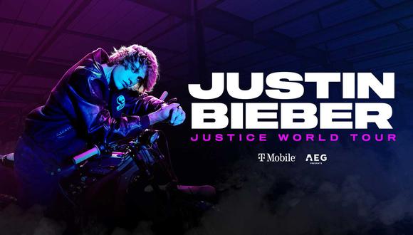 Justin Bieber volverá a México para ofrecer un concierto como parte de su gira 'Justice World Tour'. (Foto: Justin Bieber)