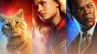 "Capitana Marvel": mira los nuevos afiches de la esperada película