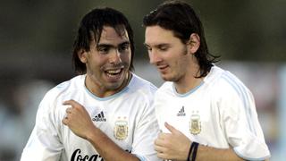 Carlos Tevez y lo que dijo sobre supuesta rivalidad con Messi