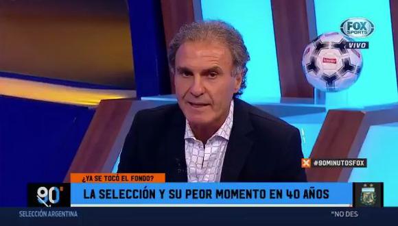 Oscar Ruggeri habló fuerte y claro sobre la situación de Lionel Messi en la selección argentina. (Foto: Fox Sports).