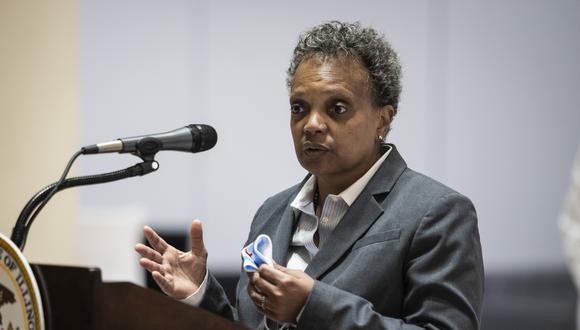 Lori Lightfoot, alcaldesa de Chicago. (Foto: AP)