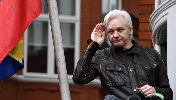 Julian Assange: WikiLeaks denuncia "extorsión" por fotos y videos de su fundador en la embajada de Ecuador en Londres. (EFE).