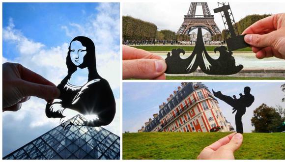 Monumentos más emblemáticos de Europa en divertidos hologramas
