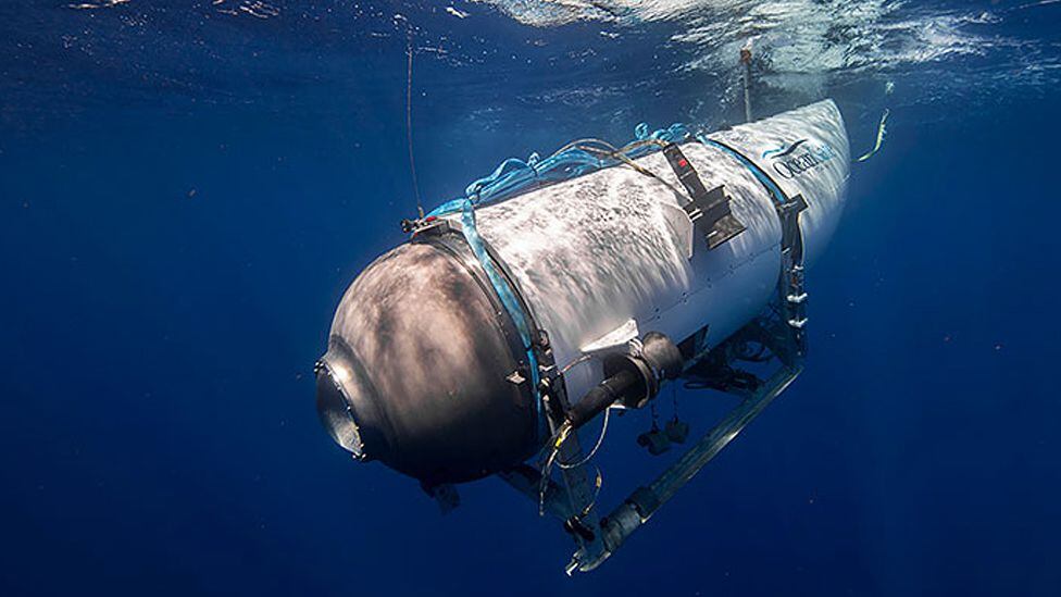 The submersible had the capacity to carry five people.  (OCEANGATE).