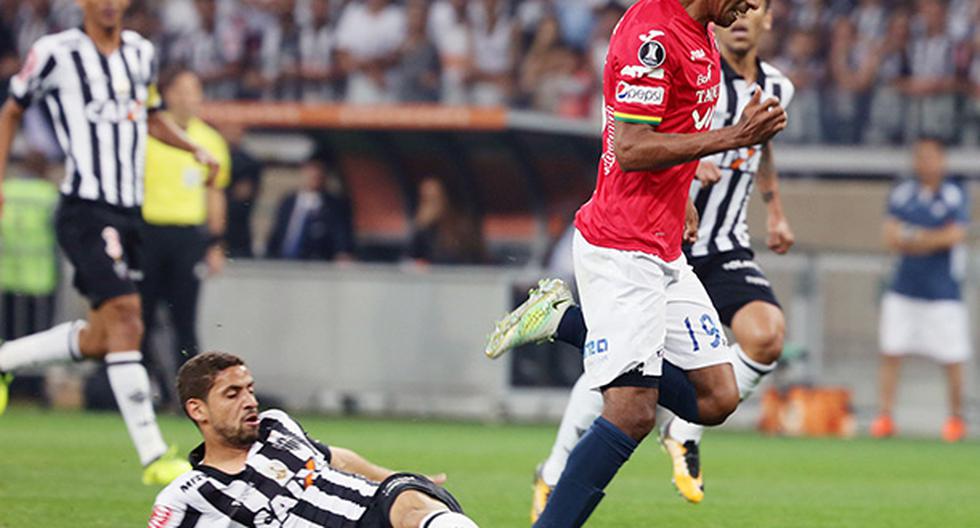 Jorge Wilstermann sorprendió al Atlético Mineiro y lo sacó de la Copa Libertadores (Foto: EFE)