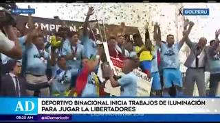 Binacional se iluminará en la Copa Libertadores