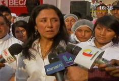 Nadine Heredia: "Responderé a la Justicia al igual que Daniel Urresti"