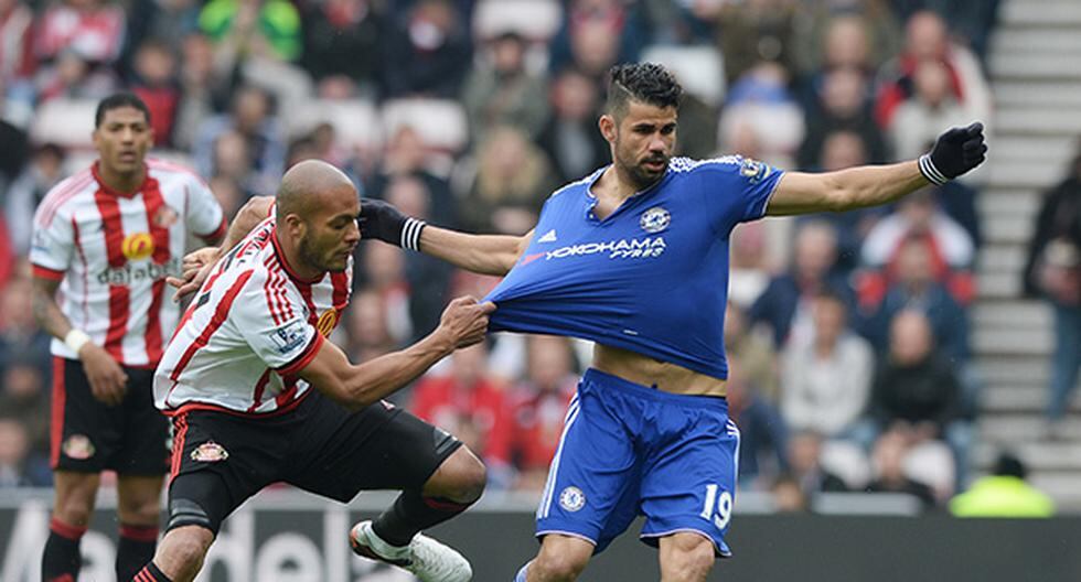 Sunderland vs Chelsea en partido de la Premier League. (Foto: Getty Images)