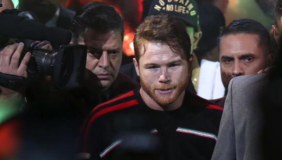 'Canelo' vs. Golovkin EN VIVO vía Space: así fue el espectacular ingreso al ring del boxeador mexicano. (Foto: AFP)