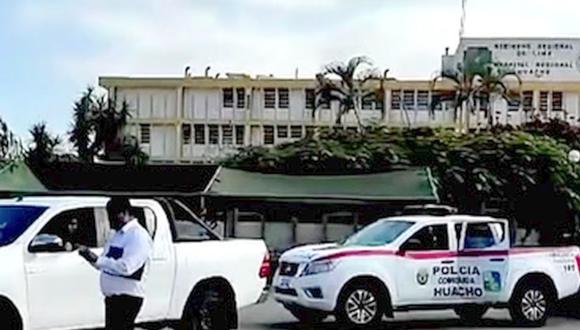 El comisario fue llevado al Hospital Regional de Huacho, en donde fue atendido de forma inmediata. Foto: América Noticias