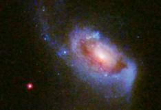 NASA: captan a agujero supermasivo ‘eructando’ dos veces