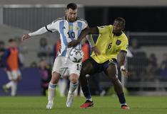 Ecuador vs. Argentina en vivo: horarios y canales para ver partido amistoso