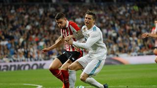 Real Madrid igualó 1-1 ante Athletic Bilbao por La Liga con gol de Ronaldo